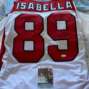 Authentic Andy Isabell signed Arizona Cardinals jersey